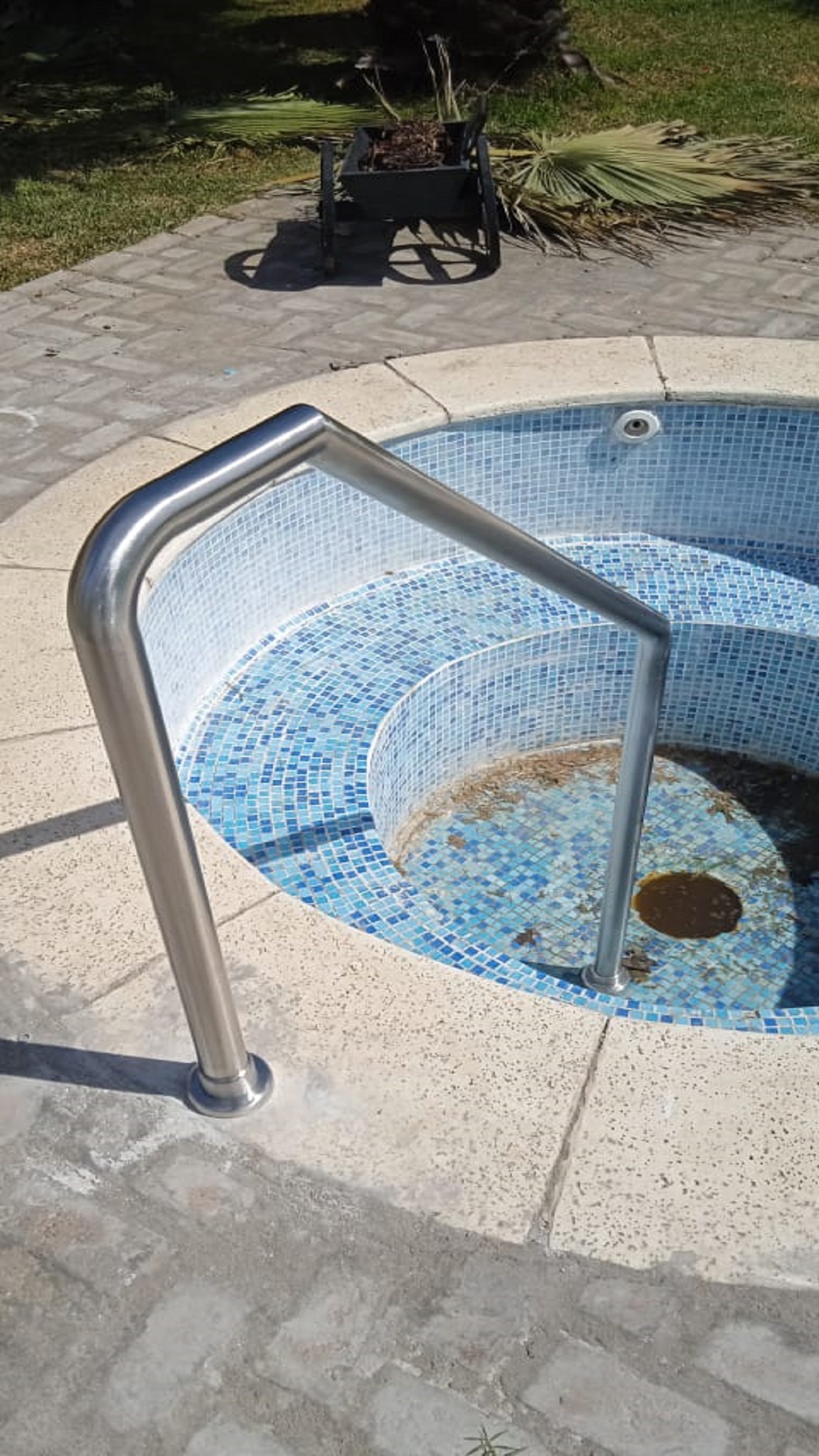 barandas acceso de piletas