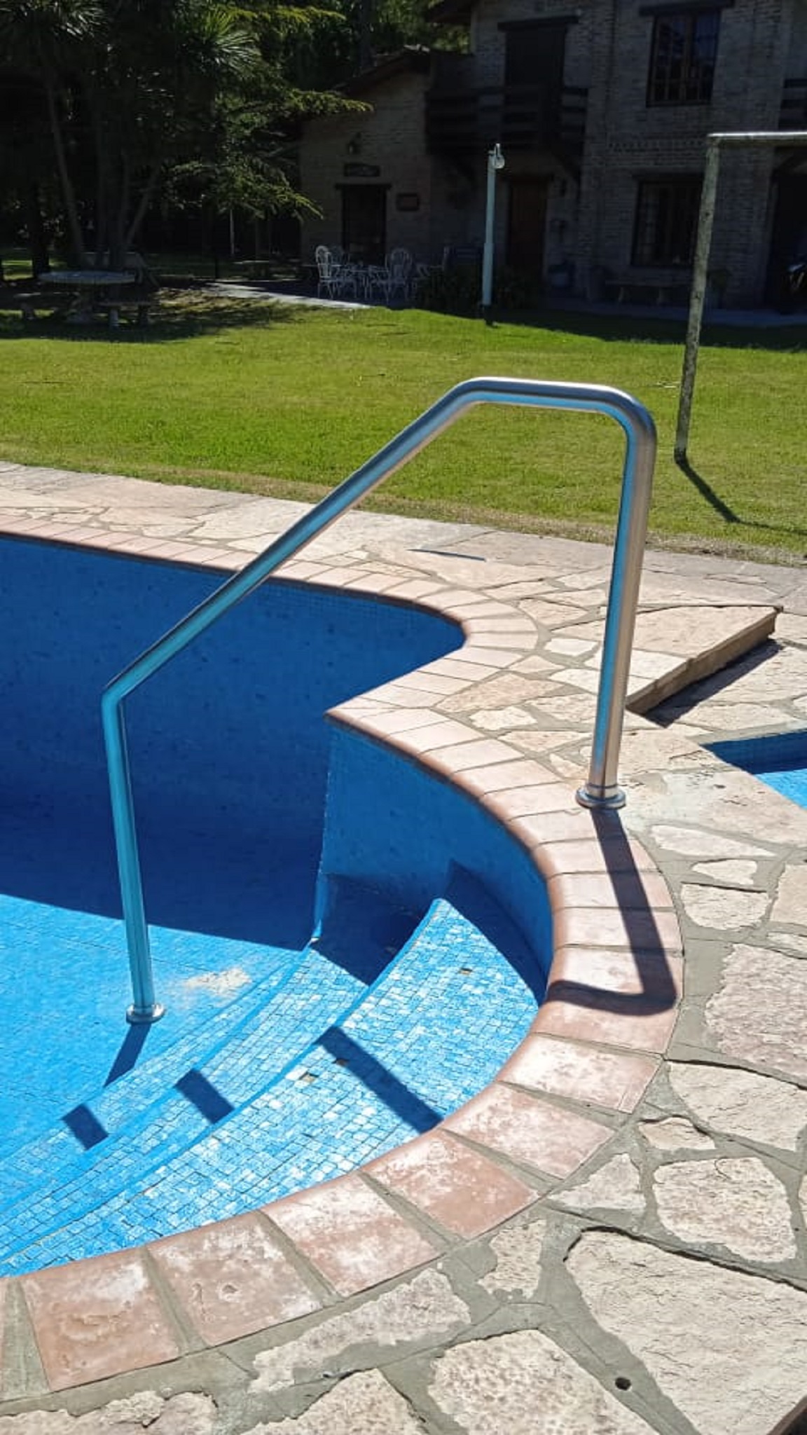 barandas acceso de piletas