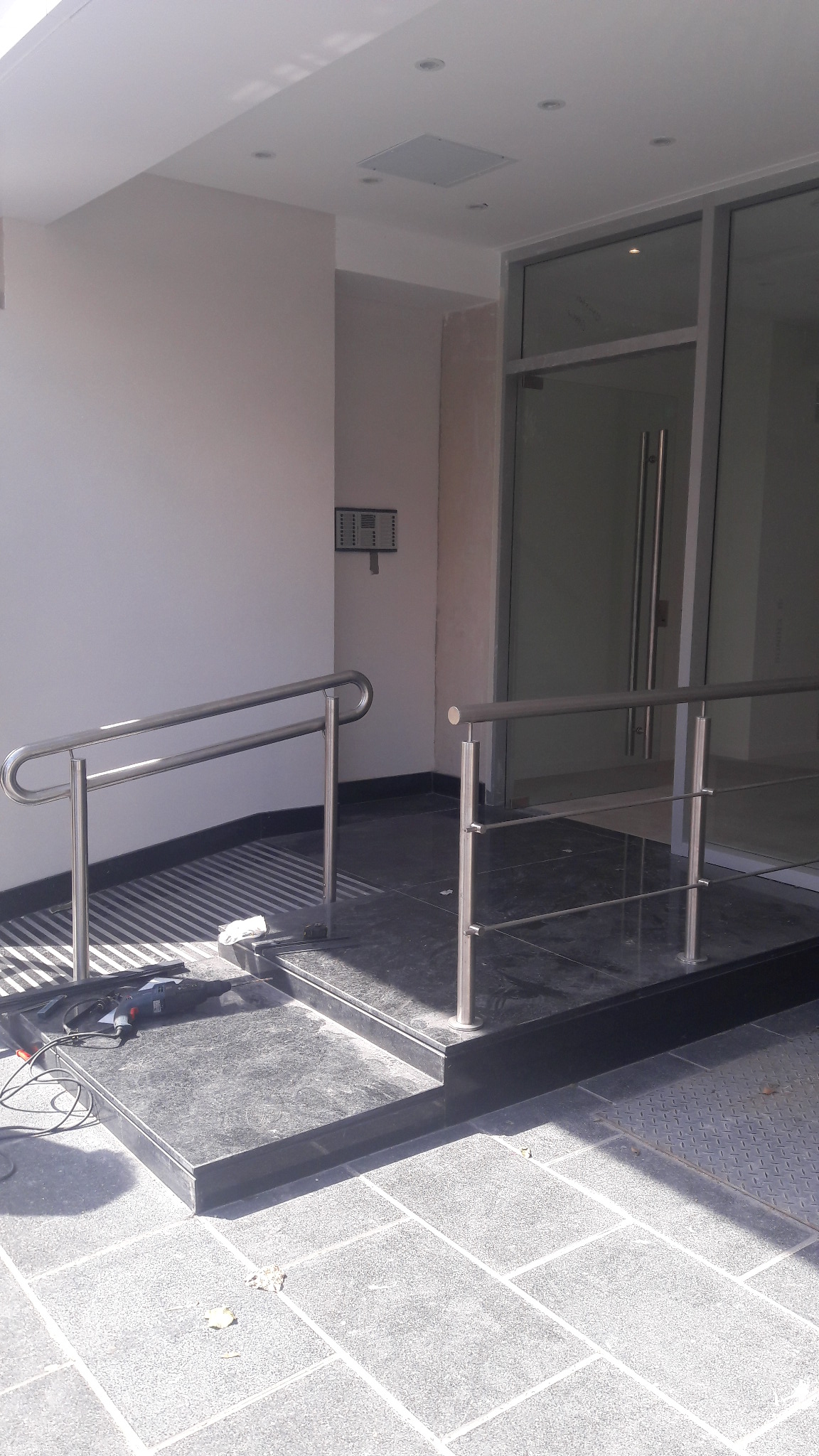 barandas rampa de acceso