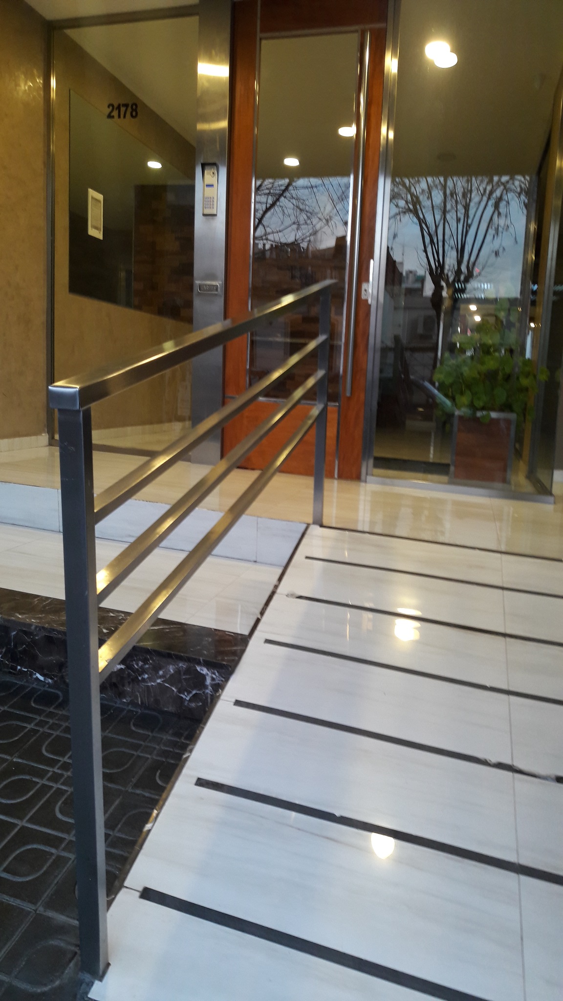 barandas rampa de acceso