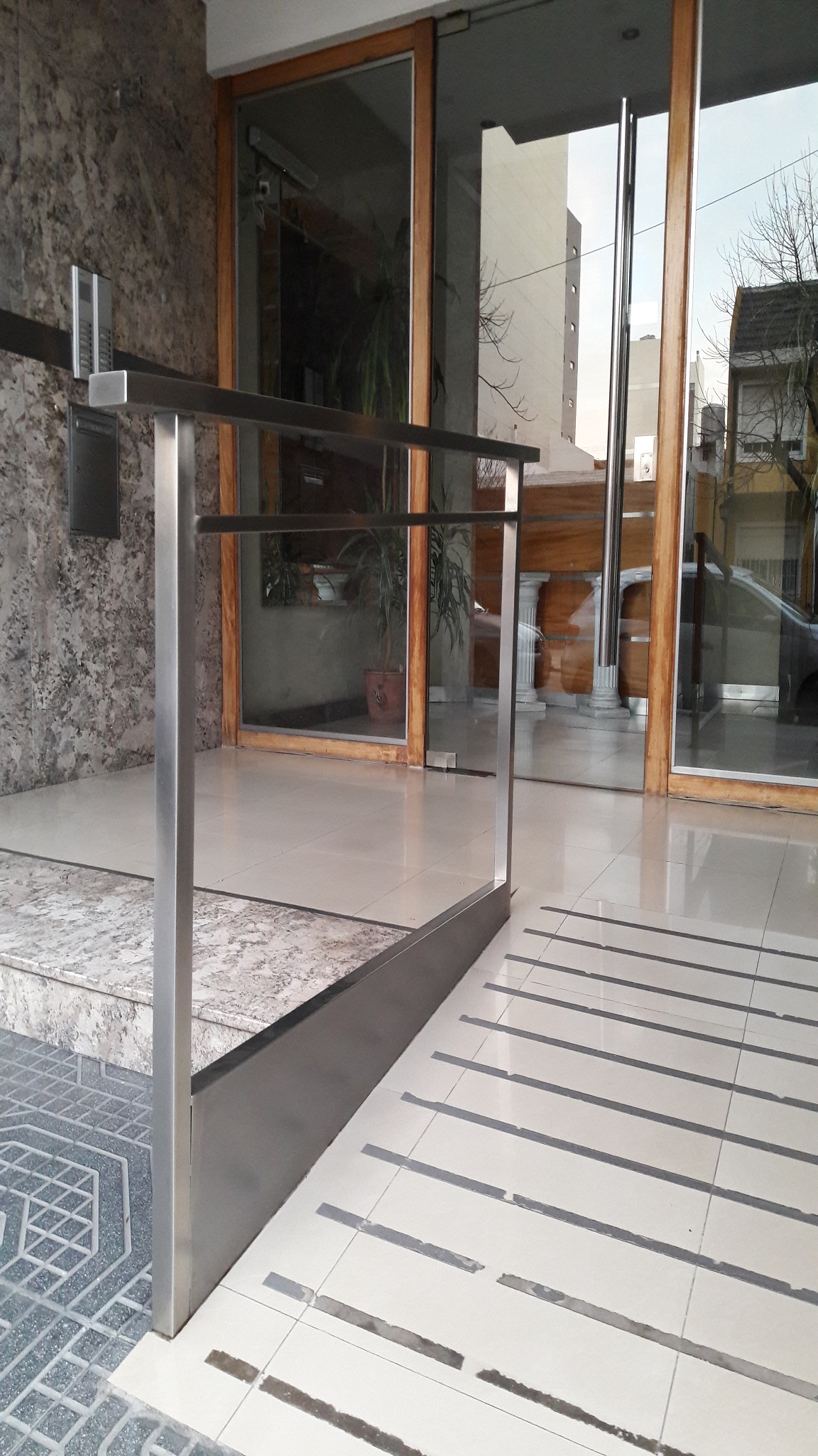 barandas rampa de acceso