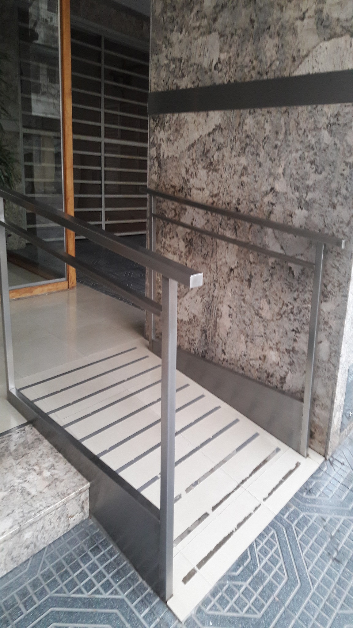 barandas rampa de acceso