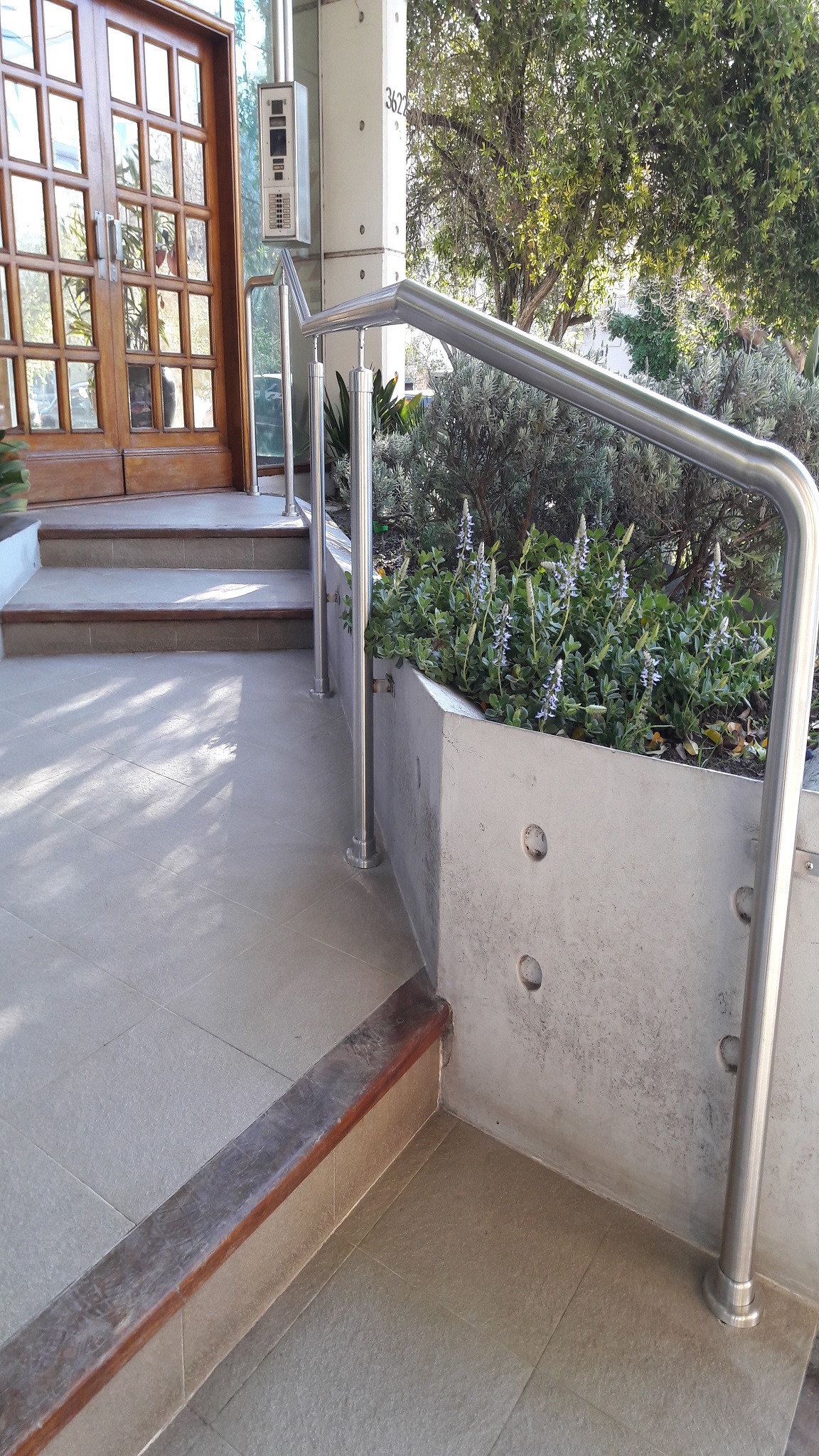 barandas rampa de acceso