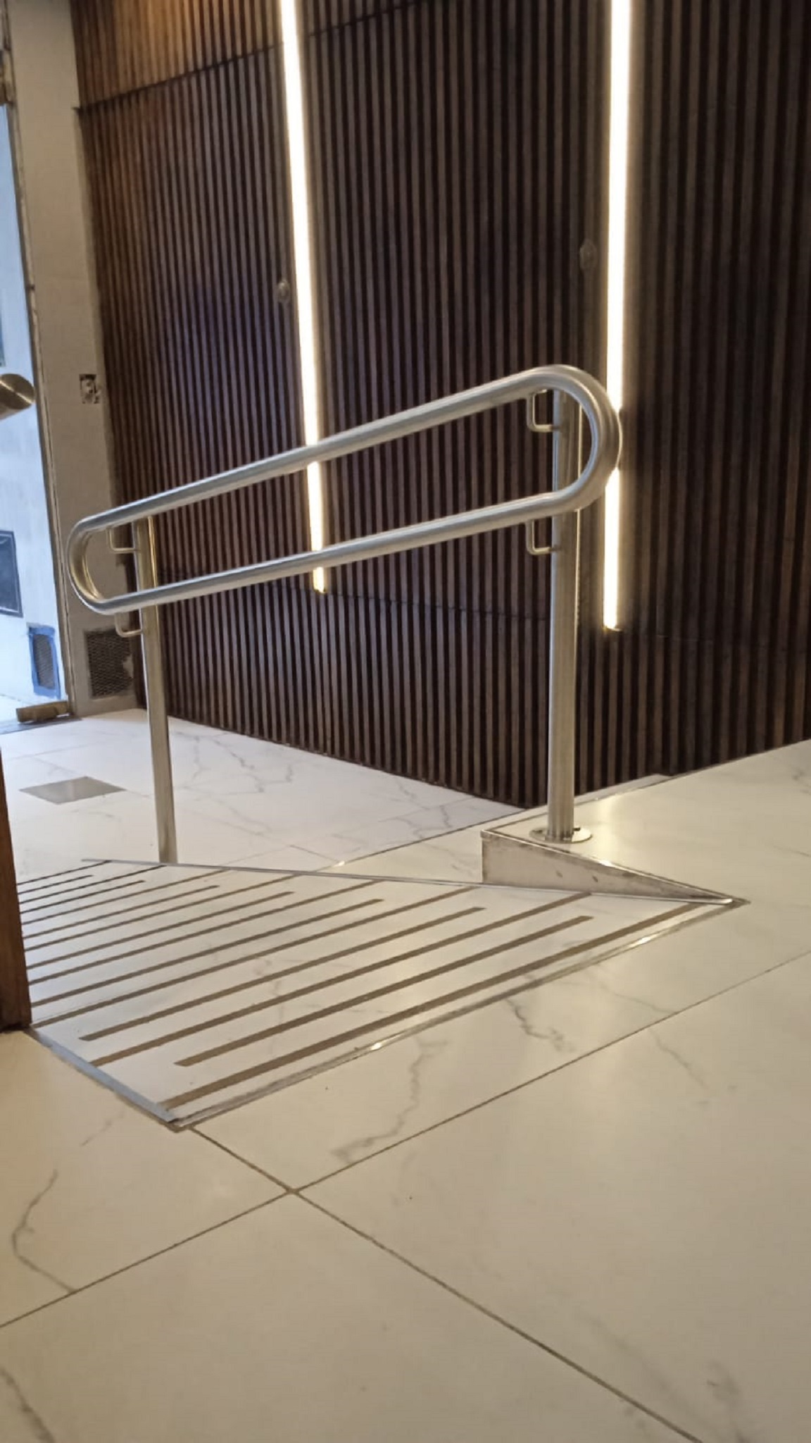 barandas rampa de acceso