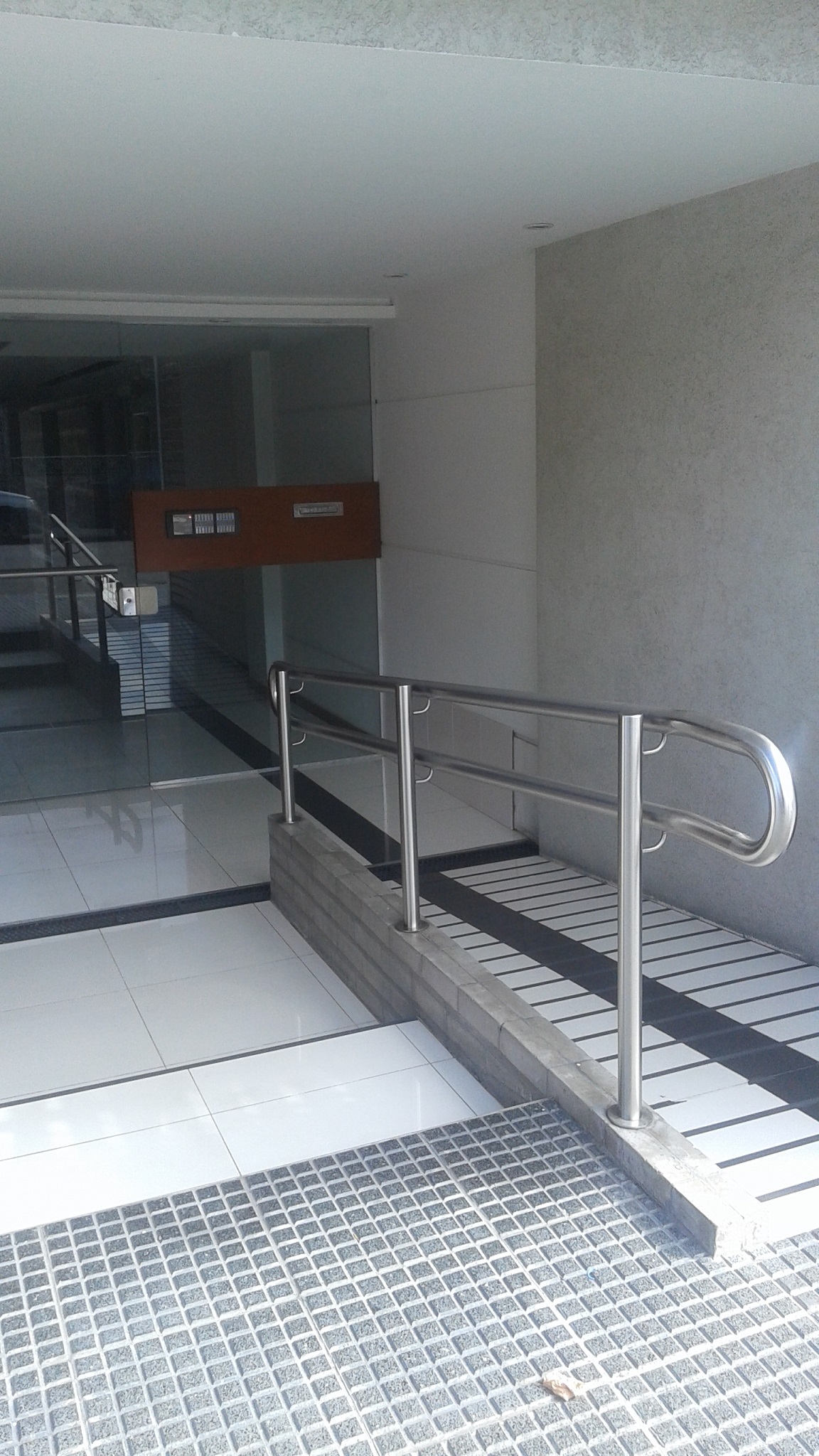 barandas rampa de acceso