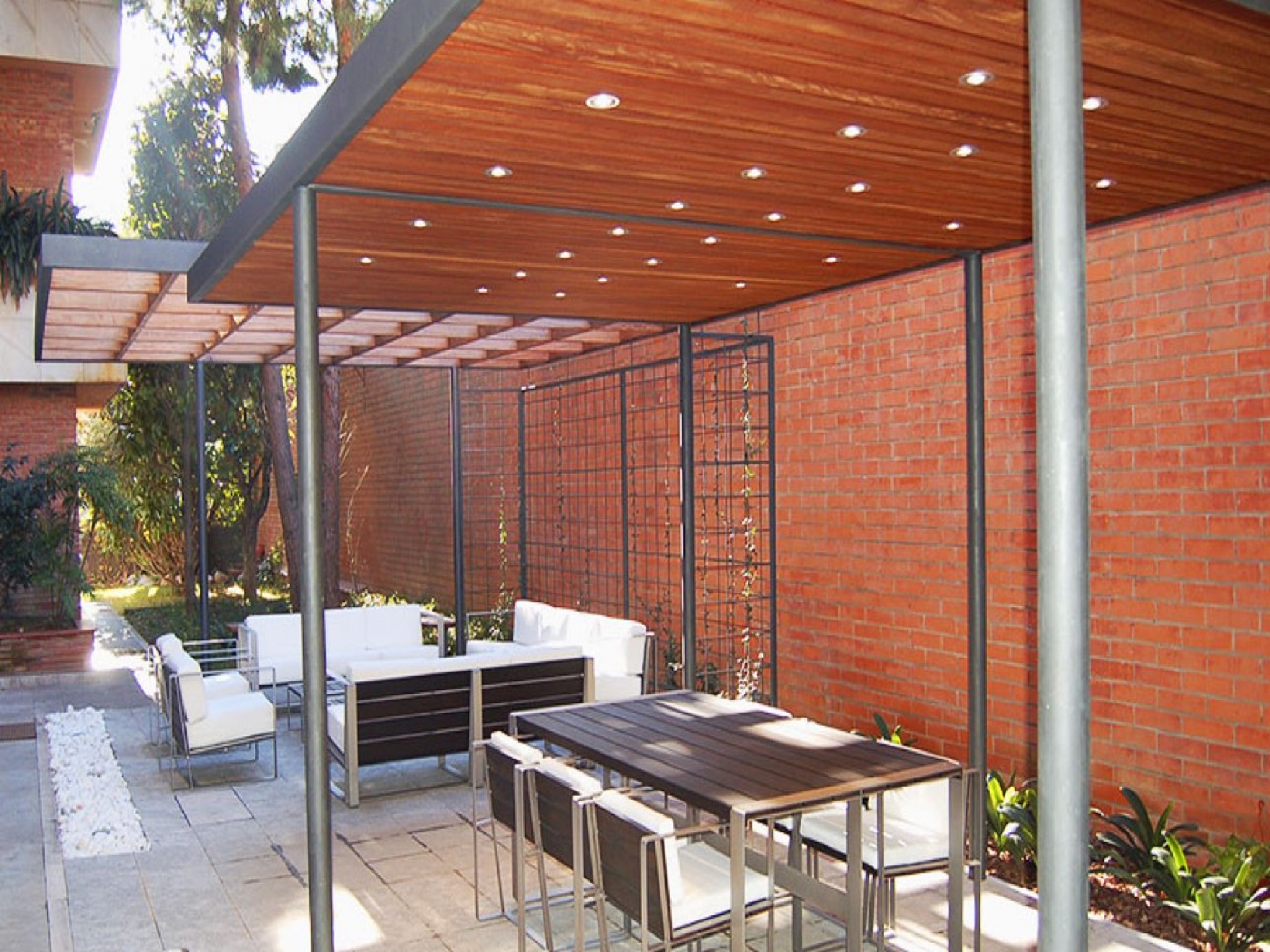 cobertizos y pergolas