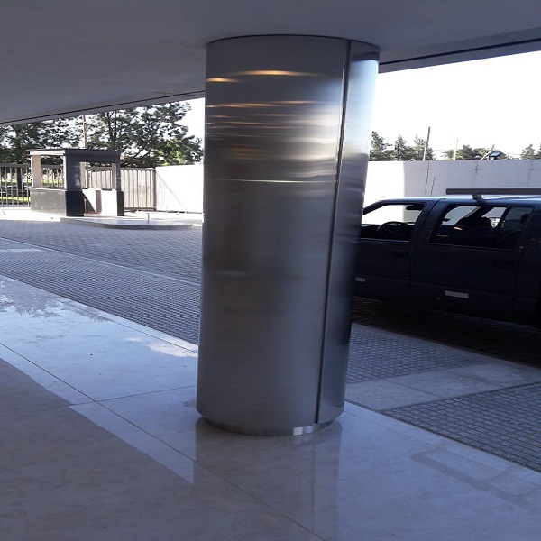 columnas para barras y vidrios